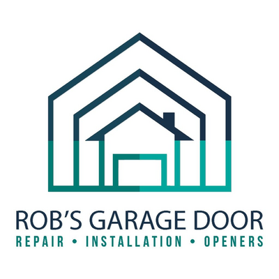 Rob's Garage Door Logo